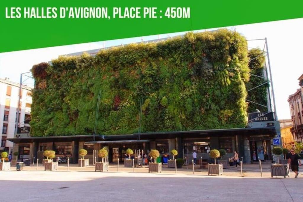 شقة La Cachette De L'Horloge - Ac Clim - Wifi - 100M Palais Des Papes أفينيون المظهر الخارجي الصورة